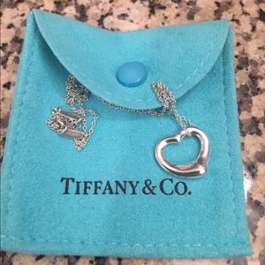 Tiffany and Co Elsa Peretti Open Heart Pendent